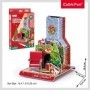 Cubic Fun - Puzzle 3D semineu decorat de Craciun 24 piese Cubic Fun - 2